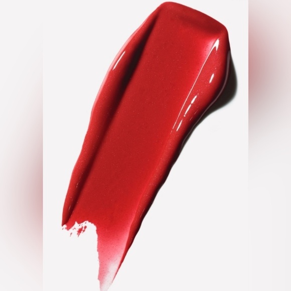 MAC | Lustreglass Sheer-Shine Lipstick – Lady Bug 510 (Tomato Red) | NIB - Picture 2 of 7